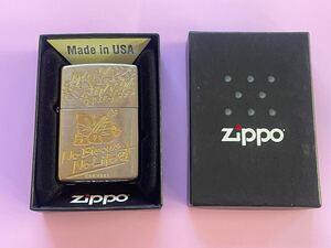 HANA HANA　Zippo -No Biscus No Life-　パチスロ ”ハナハナ”シリーズ　ライター　GENUINE Zippo PRODUCT