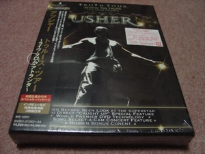 送込/廃盤未開封3枚組ライブDVD●アッシャー Usher トゥルース・ツアー ライヴ・フロム・アトランタ初回限定盤●カニエ・ウェスト/Ludacris