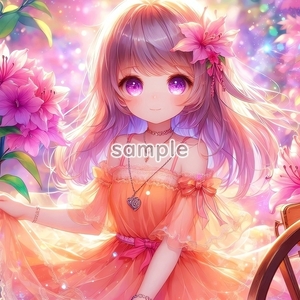 A3 350dpi 美少女ドレス 05 オリジナル絵イラスト著作権フリー画像素材 40P Girl dress 05 Original picture image material copyrightfree