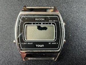 ヴィンテージ オールドデジタル リコー タウン RICOH TOWN 液晶 デジタルクォーツ 型式: 819103