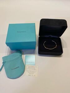 TIFFANY&Co. インフィニティカフ バングル ティファニー Ag925 Au750 金 K18 ブレスレット 