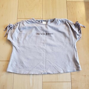 テータテート 半袖トップス 90 ベージュ 半袖Tシャツ バースデイ カットソー プルオーバー