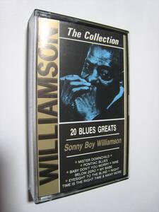 【カセットテープ】 SONNY BOY WILLIAMSON (II) / THE COLLECTION 20 BLUES GREATS イタリア版 サニー・ボーイ・ウィリアムスン