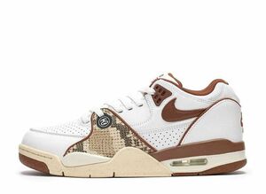 Stussy Nike Air Flight 89 Low SP "White and Pecan" 27.5cm FD6475-100