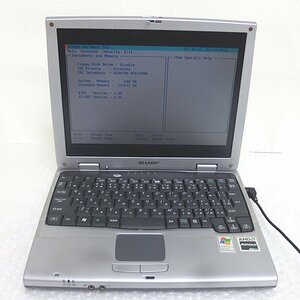 PK19812R★SHARP★ノートPC★PC-CB1-CD★Athlon