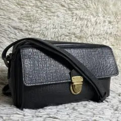 美品✨Jean Paul GAULTIER ショルダーバッグ 金具 レザー 黒