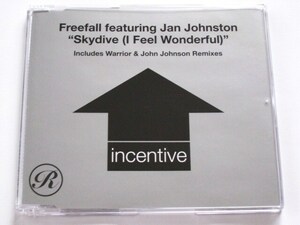 【Trance】ジャン・ジョンストン／Skydive (UK盤CD) ■ Freefall / Jan Johnston / Warrior / Michael Woods / John Johnson / Incentive