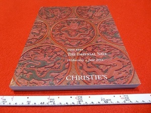 Rarebookkyoto ｘ55　The Imperial Sale 中國宮廷御製藝術精品　2011　Christie