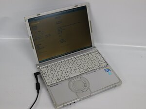 ジャンク品 ノートパソコン 12.1 型 Panasonic Let