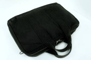 【厳選】￥28,050 SMOKY 2WAY BRIEFCASE ブリーフケース 人気ブラック 高密度コーデュラダック ビジネスバッグ 書類鞄 スモーキー ポーター