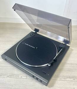 【動作確認品】audio technica オーディオテクニカ レコードプレーヤー AT-LP60X 電源コード付属　