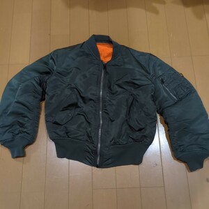 ALPHA INDUSTRIES アルファ USA製ＭＡ１ フライトジャケットリバーシブルサイズS