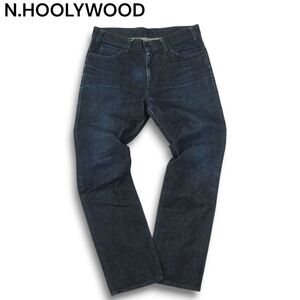 N.HOOLYWOOD ミスターハリウッド 通年 USED加工★ デニム パンツ ジーンズ Sz.38 メンズ 日本製　A4B06169_C#R