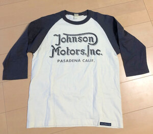 トイズマッコイ/7分袖Tシャツ/JOHNSON MOTORS/ジョンソンモータース/2トーン