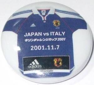 JAPAN VS ITALY 缶バッジ 郵送無料