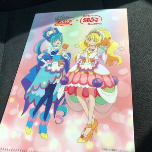 築地 銀だこ たこ焼き コラボ デリシャスパーティプリキュア デパプリ 特典 非売品 クリアファイル プレシャス フィナーレ スパイシー