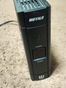 【中古】外付HDD 320GB HD-CS320US バッファロー製