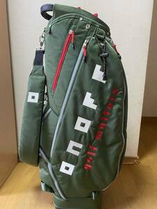 オノフ OB3624-69 カート型 キャディバッグ ディープグリーン Caddie Bag 9型 2.7kg 47インチ対応 ONOFF 即納