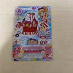 アイカツカード　ピーチスプラッシュトップス