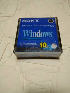 【SONY】Windows用3.5インチ2HD　フロッピーディスク10枚　未開封