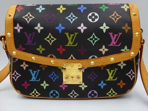 28001 Louis Vuitton ヴィトン M92639 VI1023 モノグラムマルチカラー ソローニュ ショルダーバッグ W25×H15×D7cm