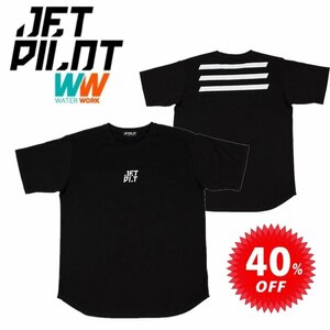 ジェットパイロット JETPILOT Tシャツ メンズ セール 40%オフ 送料無料 テイルエンド Tシャツ ブラック L S20666