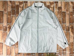 Champion チャンピオン メンズ ポリエステル ジップ 薄手 ジャケット S グレー ポリエステル