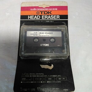 TDK　HEAD　ERASER　ヘッド・イレーザ