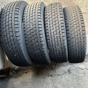 ブリヂストンW300 145/80R12 4本セット　23年式　145R12