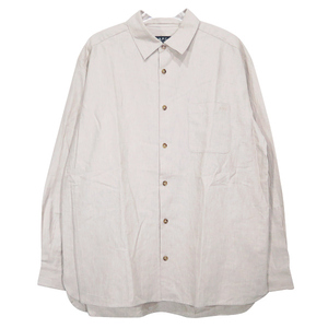 A.P.C. アーペーセー COTTON L/S SHIRT 24232-1-70451 コットン ロングスリーブ シャツ 長袖 ベージュ Julk