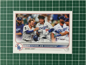 ★TOPPS MLB 2022 SERIES 2 #469 GAVIN LUX／CODY BELLINGER［LOS ANGELES DODGERS］ベースカード「BASE」★