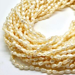 1円〜!!《本真珠ネックレス&ブレスレット》D約57.9g 約42.0cm 約19.5cm pearl necklace jewelry パール DA5/DA5.M225