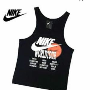 ナイキ スポーツ ウェア タンクトップ ワールドツアー 黒 NIKE WORLD TOUR ノースリーブ ブラック DA0936-010サイズL