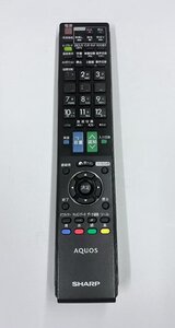 YXS1059★中古品★ SHARP シャープ 液晶テレビ(AQUOS) 純正リモコン GA881WJSA