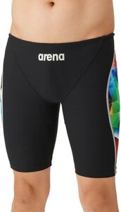 1614108-ARENA/レディース 競泳トレーニング水着 ワンピース オープンバック 練習用 水泳/XO