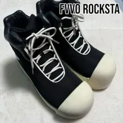 【FVVO ROCKSTA】THICK SOLED HIGH TOP BOOTS