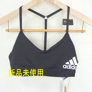 新品未使用●送料無料◆(L)(バスト84～88)アディダス adidas 黒/ブラック ライトサポート スポーツブラ スポブラ