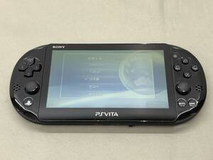 60-y18024-60s PSVITA PCH-2000 本体 ブラック 動作確認済