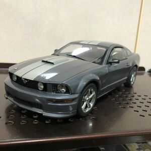 880 オートアート 1/18 フォード マスタング GT クーペ 2007 Appearance Package Option タングステングレーメタリック ミニカー 模型