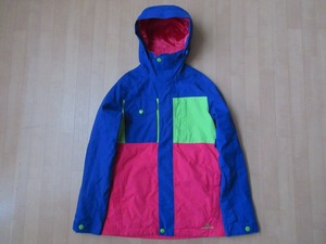 バートン WB コンタクト GORE-TEX フード ナイロン シェル ジャケット 女性用 XS BURTON ゴアテックス スノーボード フーディー パーカー