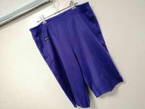 kkaa847 ■ MIZUNO ■ ミズノ ジャージ パンツ ボトムス ハーフパンツ パープル 紫 L