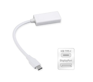 USB C-DisplayPort 変換アダプタ オス-メス 4K2K対応 音声サポート USB3.1 Type C to DisplayPort 銀