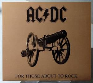 ★ 輸入盤デジパック ★ AC/DC『 FOR THOSE ABOUT TO ROCK (WE SALUTE YOU) 』 ★