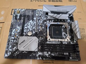 ASRock B450 Steel Legend ジャンク おまけパーツ付き