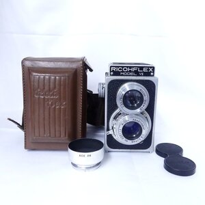 RICOHFLEX リコーフレックス MODEL VII 8cm f3.5 二眼レフ フィルムカメラ 現状渡し USED /2411C