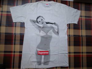 激レア・稀少★SUPREME シュプリーム★10th Anniversary Kate Moss Tee 10周年記念 ケイトモス ボックスロゴ Tシャツ★ホワイト★M