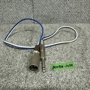 PCN98-1498 激安 CABLE フォン ケーブル JAE XLR-3-12C 約80cm 中古 現状品