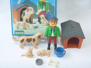 playmobil　プレイモービル◆3005　農家　犬たち◆ドイツ　おもちゃ　フィギュア