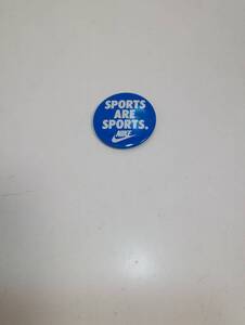 ナイキ　1982年ノベルティ「Badges」新品デッドストック　NIKE　ACCESSORIES　ブルー/白　少スレ押され跡有