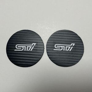 スバル　STI ドリンク コースター　２枚 .